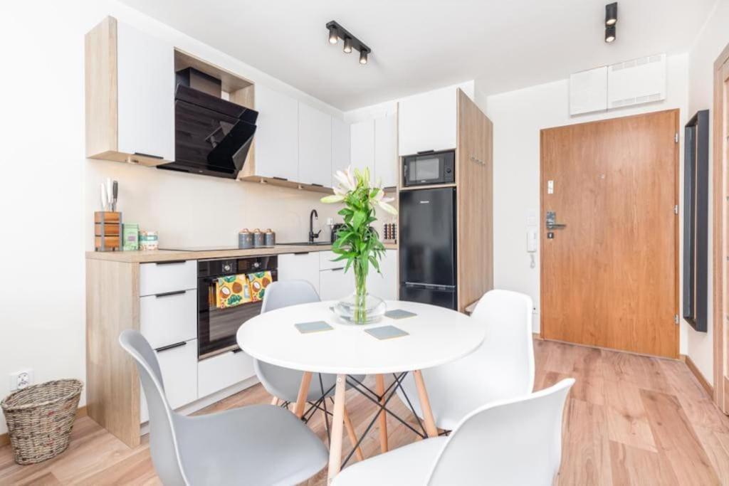 Modern Riverside Apartment With Free Parking Space Szczecin Zewnętrze zdjęcie